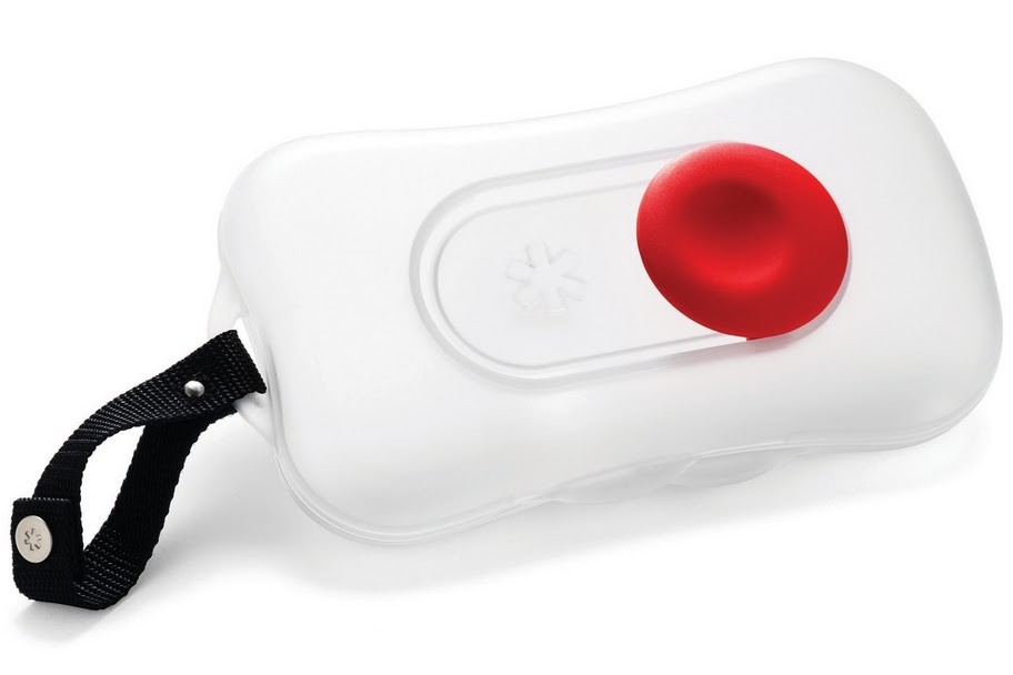 Skip Hop, podręczny pojemnik na mokre chusteczki SWIPE Skip Hop, podręczny pojemnik na mokre chusteczki SWIPE