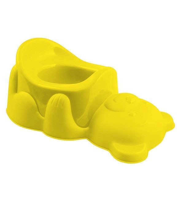 Poupy, Nocnik Miś Żółty, 12m+ Poupy, Nocnik Miś Żółty, 12m+
