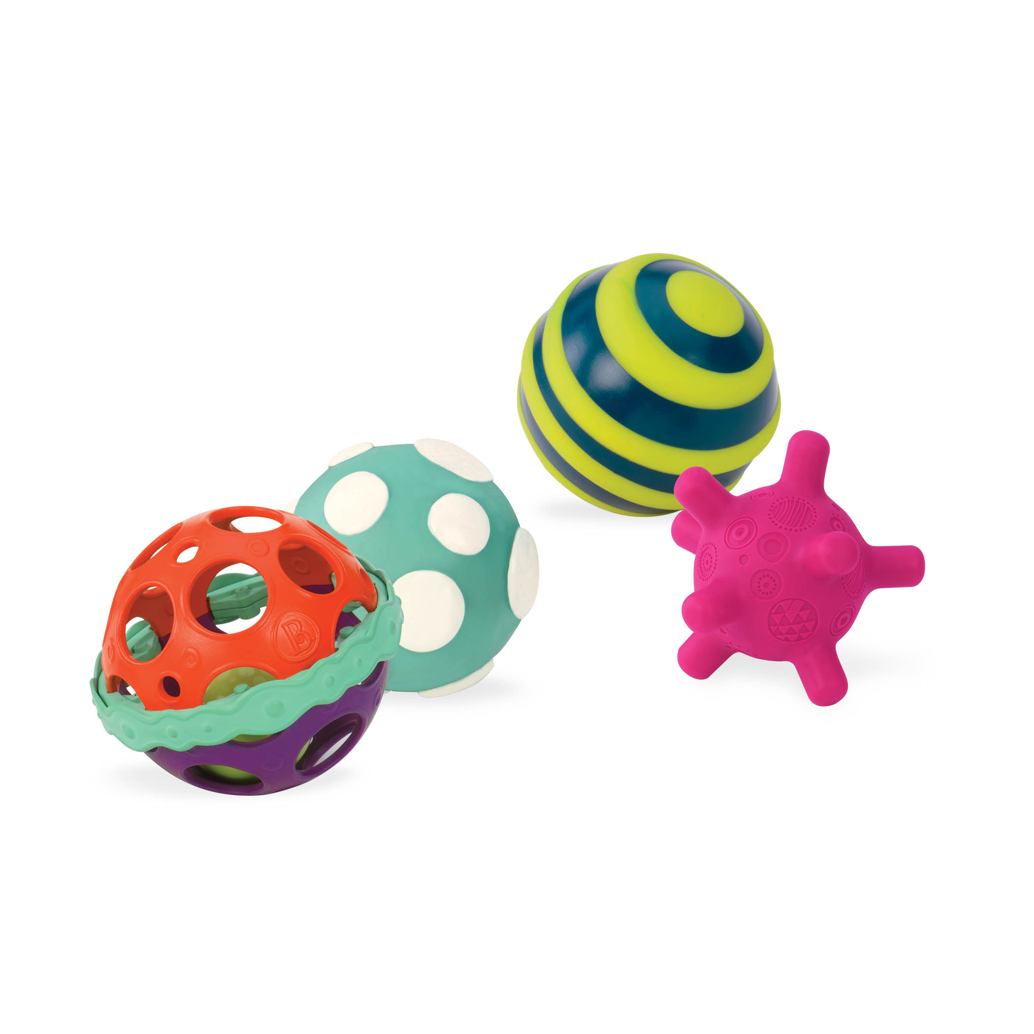 Btoys, Ball-a-baloos – piłki sensoryczne z piłką świecącą Btoys, Ball-a-baloos – piłki sensoryczne z piłką świecącą