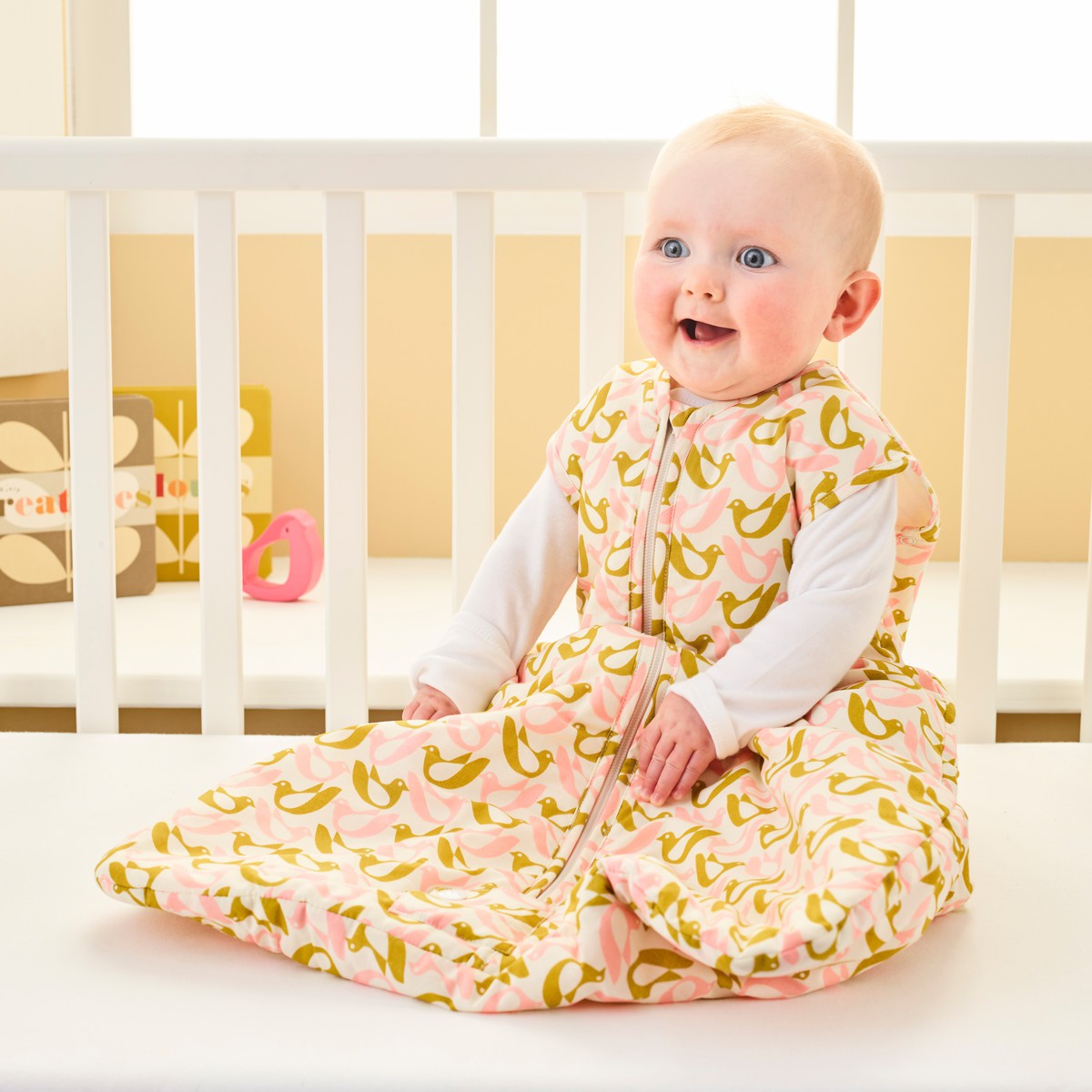 Gro Company, Śpiworek Orla Kiely Bird Travel 2,5 tog, 18-36 m-cy Gro Company, Śpiworek Orla Kiely Bird Travel 2,5 tog, 18-36 m-cy