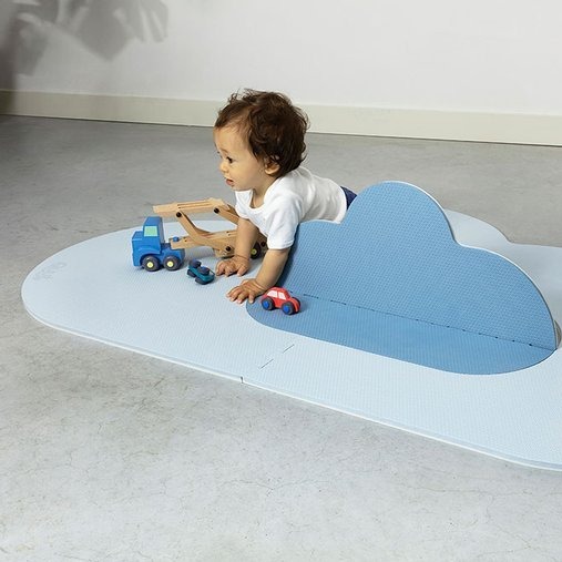 Quut, Mata do zabawy piankowa podłogowa Chmurka Playmat Dusty blue Quut, Mata do zabawy piankowa podłogowa Chmurka Playmat Dusty blue