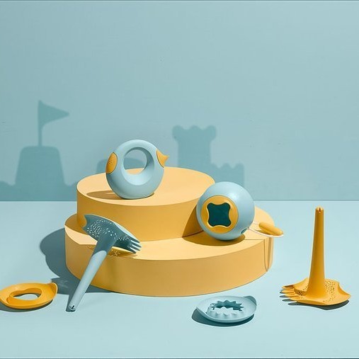 Quut, Małe wiaderko wielofunkcyjne Mini Ballo Banana Blue