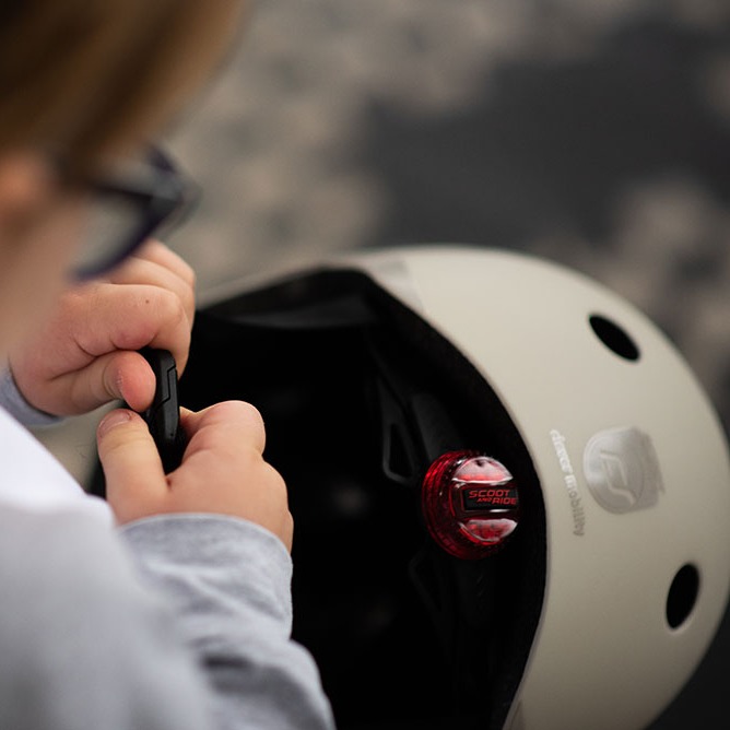 Scootandride, Kask S-M dla dzieci 3+ Ash Scootandride, Kask S-M dla dzieci 3+ Ash
