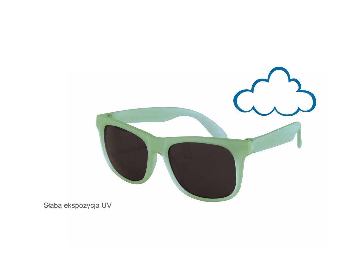 Real Kids, Okulary przeciwsłoneczne, Switch Green-Blue 7-10 lat