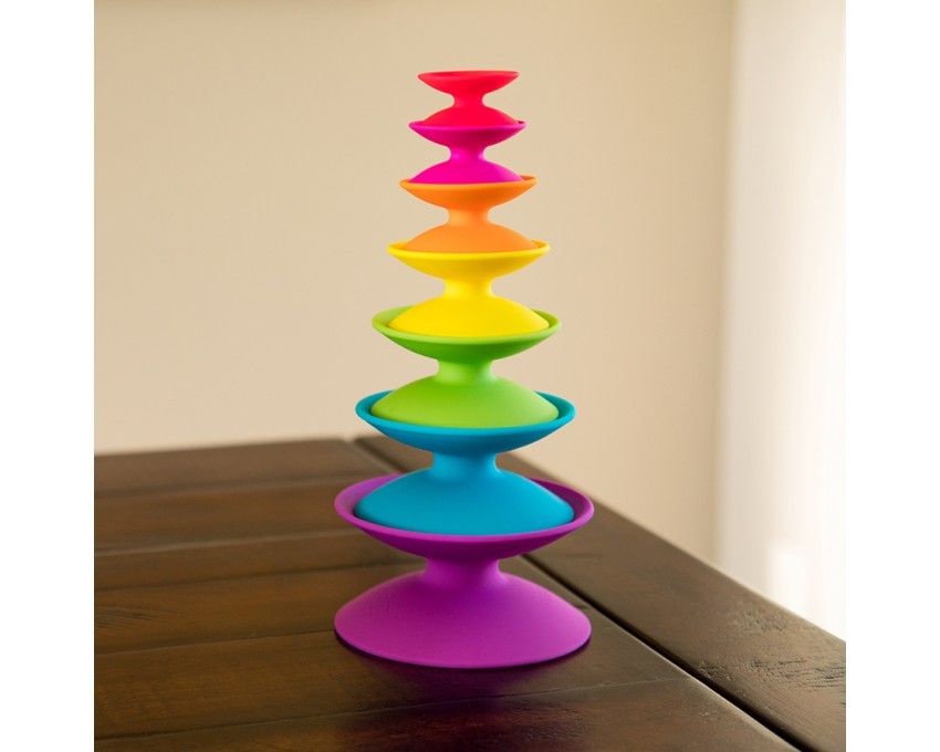 Fat Brain Toy, Wieża Szpulek. Spoolz. Fat Brain Toy, Wieża Szpulek. Spoolz.