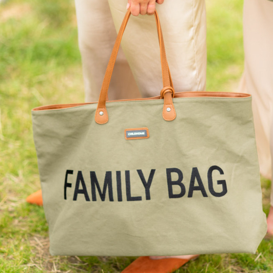 Childhome, Torba Family Bag - Kanwas Khaki Childhome, Torba Family Bag - Kanwas Khaki