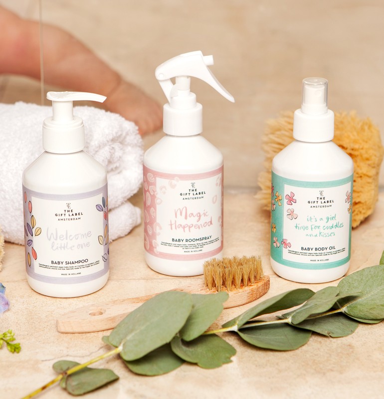The Gift Label, Wegański szampon dla dzieci Welcome Little One 250 ml