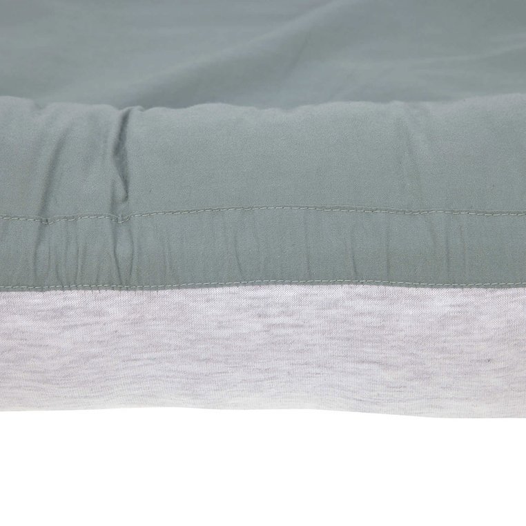 Lassig, Kokon niemowlęcy dwustronny Cozy Home Baby Nest szarozielony