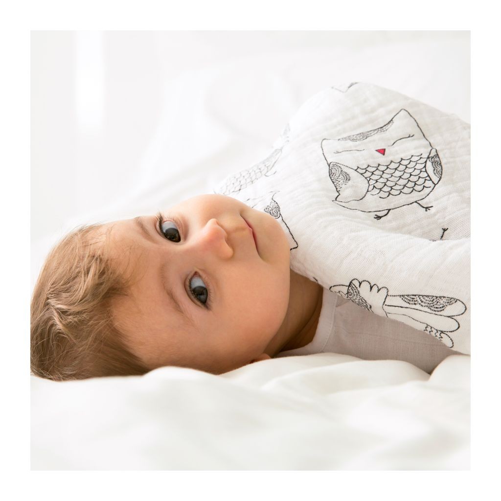 Aden & Anais, Pieluszka muślinowa musy lovebird 3 szt