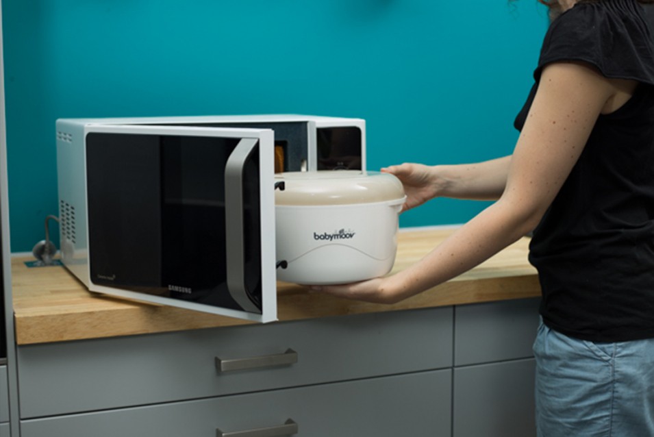 Babymoov, Sterylizator do kuchenki mikrofalowej cream Babymoov, Sterylizator do kuchenki mikrofalowej cream