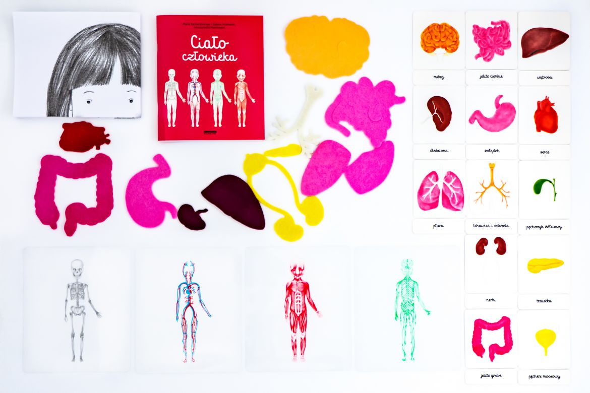 Ciało Człowieka Biblioteczka Montessori, Marie Eschenbrenner, Sabine Hofmann