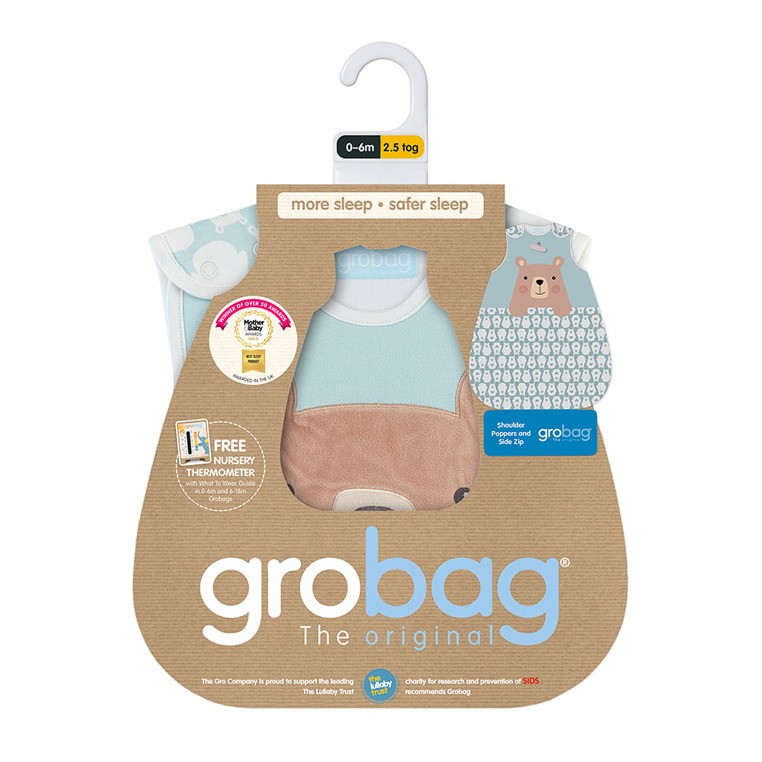 Gro Company, Śpiworek Grobag Bennie the Bear 1 tog 18-36 m-cy Gro Company, Śpiworek Grobag Bennie the Bear 1 tog 18-36 m-cy
