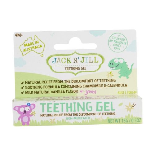 Jack N' Jill, Naturalny żel łagodzący ząbkowanie, 15g