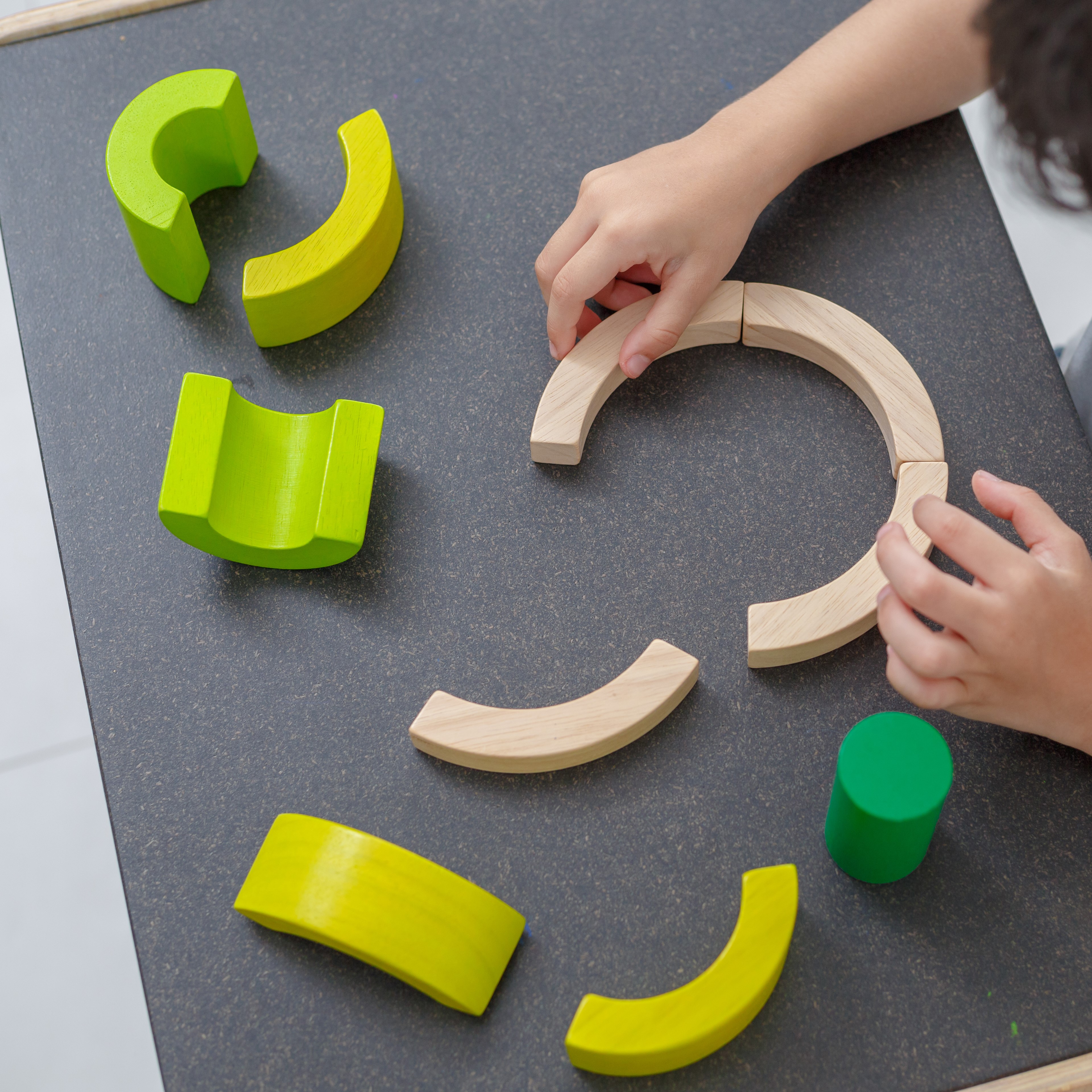 Plan Toys, Wieża - nauka ułamków Plan Toys, Wieża - nauka ułamków