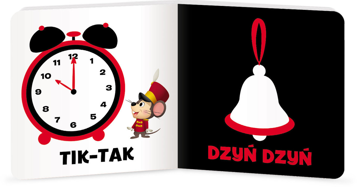 Disney maluch Książeczka kontrastowa dźwięki