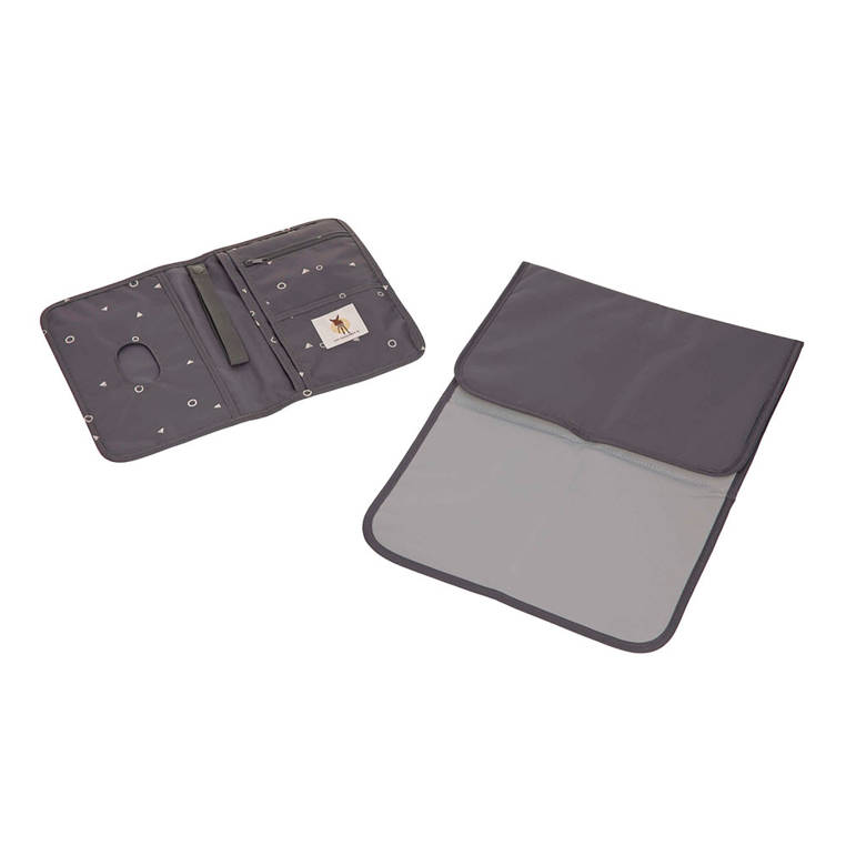 Lassig, Casual Label Przewijak podróżny z etui na akcesoria Universe anthracite