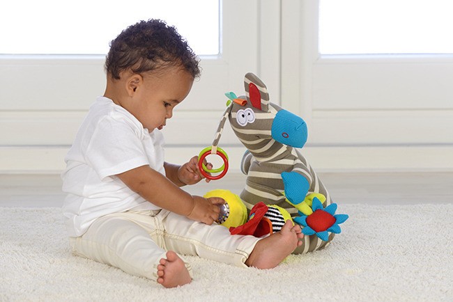 Dolce, Aktywizująca Zebra zabawka sensoryczna Dolce, Aktywizująca Zebra zabawka sensoryczna