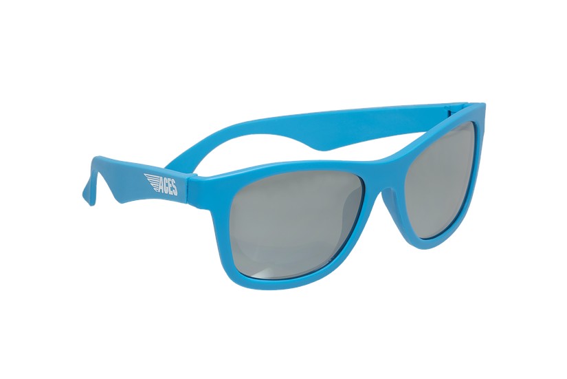 Babiators, Okulary przeciwsłoneczne dla dzieci Aces Navigator Blue Crush Mirrored Lenses 6+