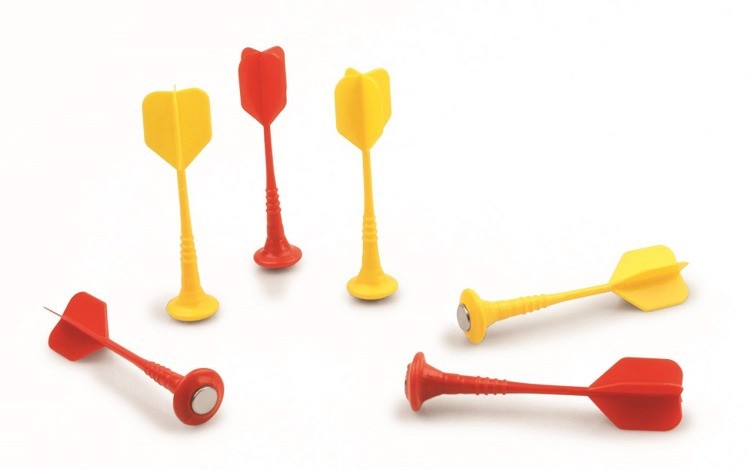 Scratch, Lotki do Rzutek Magnetycznych Czerwono-Żółte Scratch, Lotki do Rzutek Magnetycznych Czerwono-Żółte