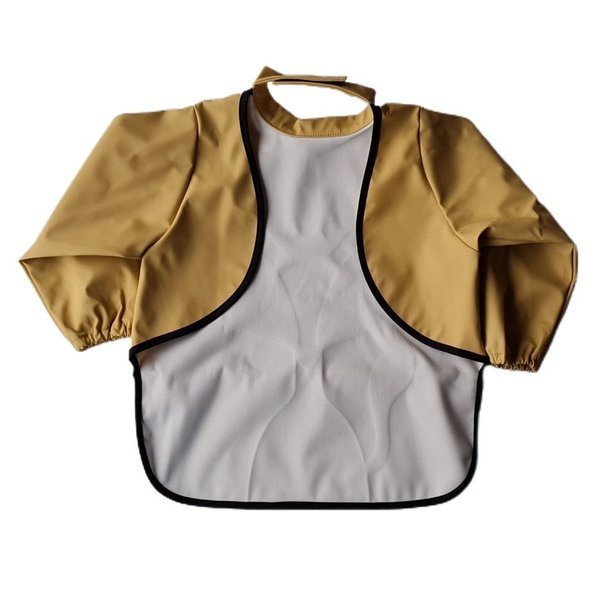 Baby Livia, Śliniak z rękawkami Yellow Łoś