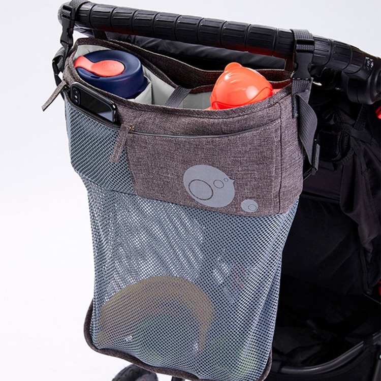 B.box, Torba Organizer do wózka i na ramię - szara