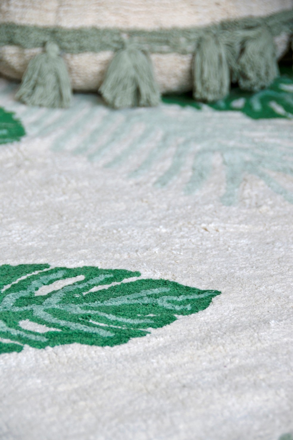 Lorena Canals, Dywan do prania w pralce Tropical Green Lorena Canals, Dywan do prania w pralce Tropical Green