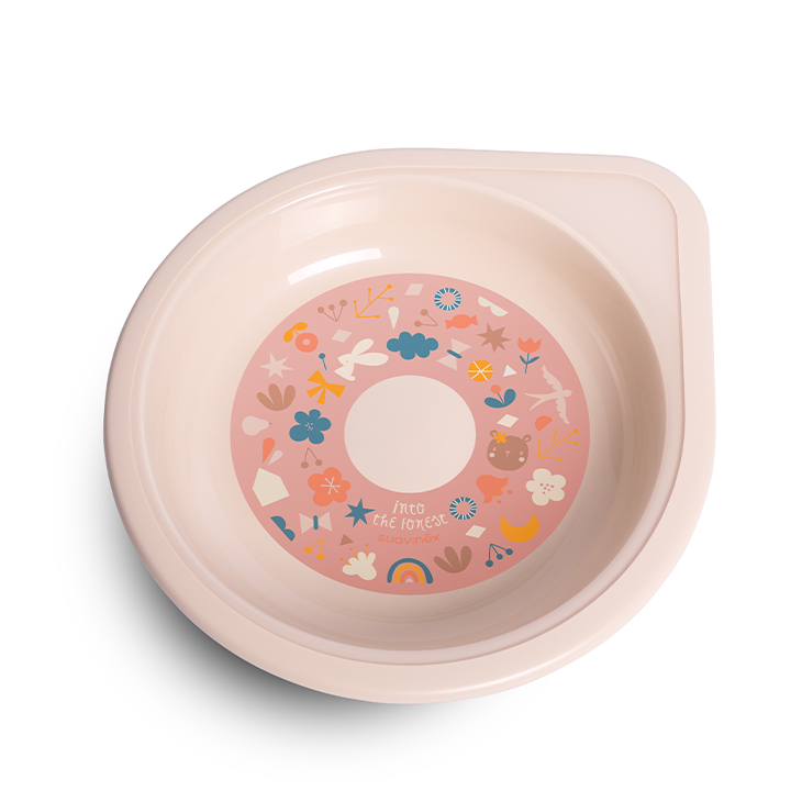 Suavinex, Zestaw do karmienia Forest dziewczynka Suavinex, Zestaw do karmienia Forest dziewczynka