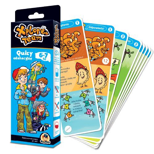 QUIZY EDUKACYJNE 6-7 LAT XPLORE TEAM QUIZY EDUKACYJNE 6-7 LAT XPLORE TEAM