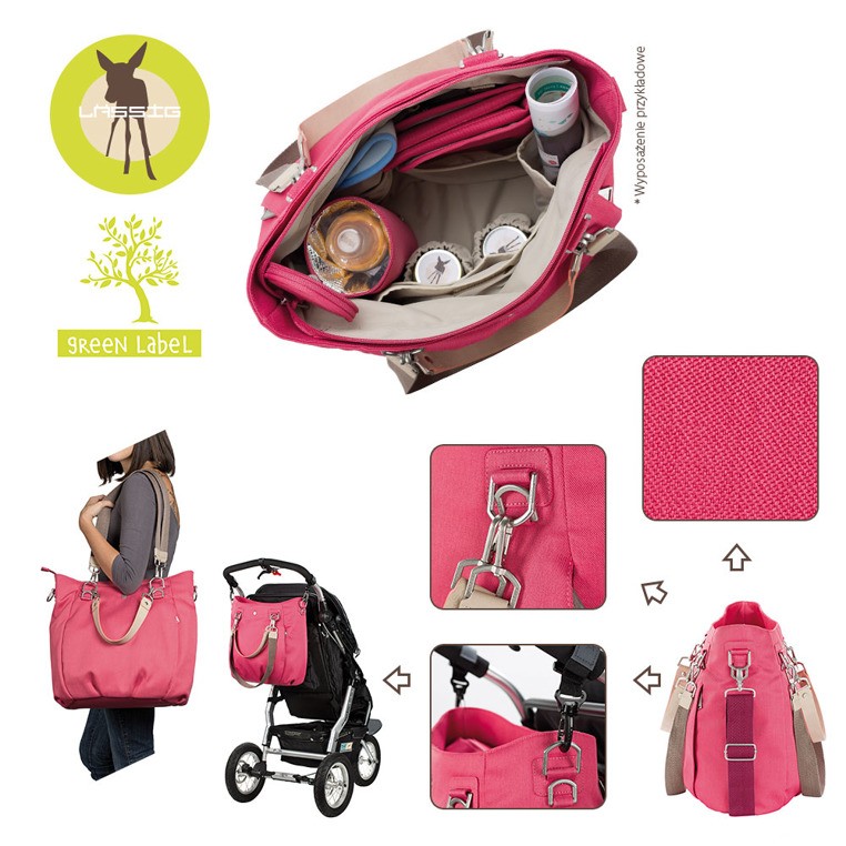 Lassig, Green Label Torba z Akcesoriami Mix 'n Match Strawberry