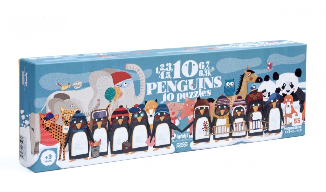 Londji, 10 Penguins Puzzle Londji, 10 Penguins Puzzle