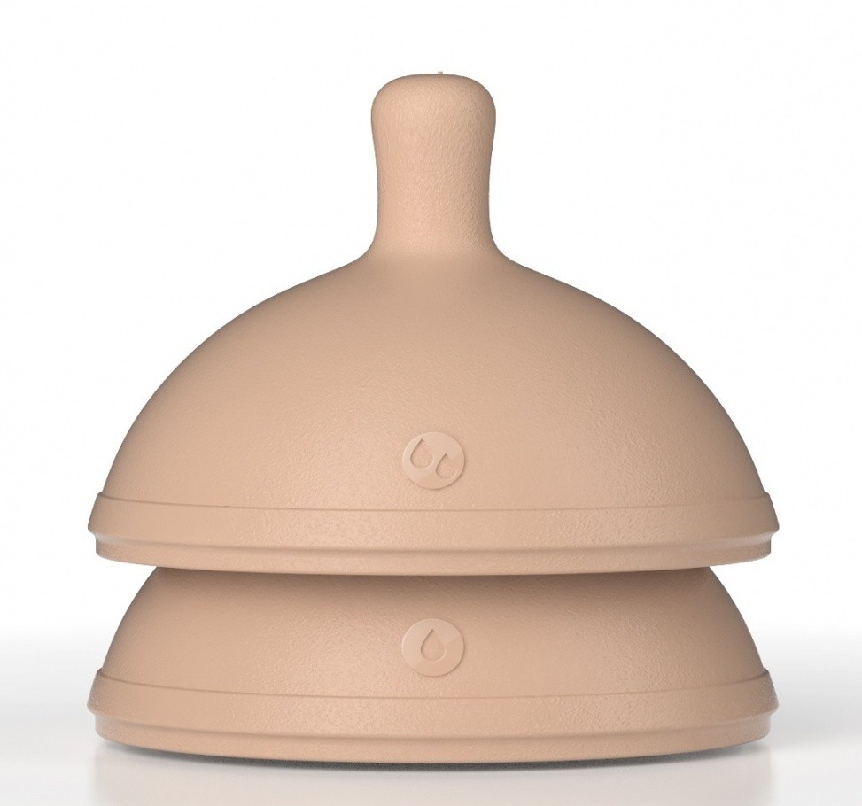 Smoczek do butelki poziom 1, 2 szt.