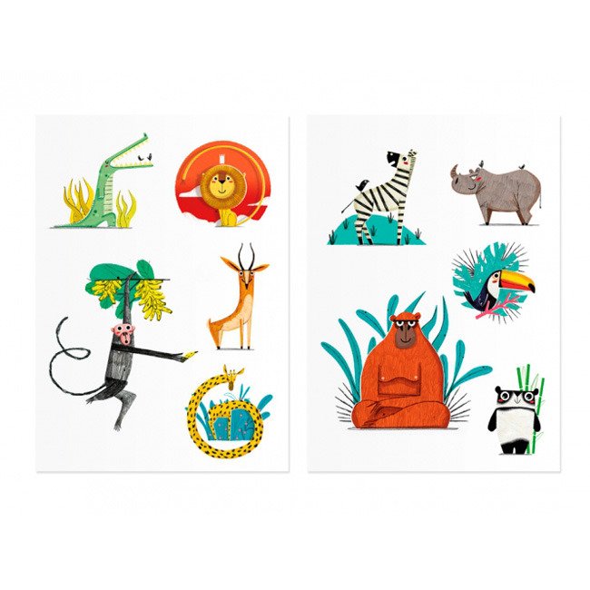 Londji, Tatuaże dla dzieci, Dżungla