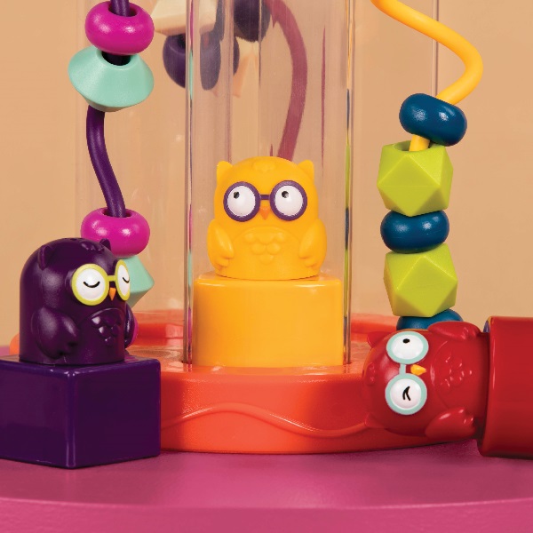 Btoys, Hooty-Hoo – sorter kształtów z efektem dźwiękowym Btoys, Hooty-Hoo – sorter kształtów z efektem dźwiękowym