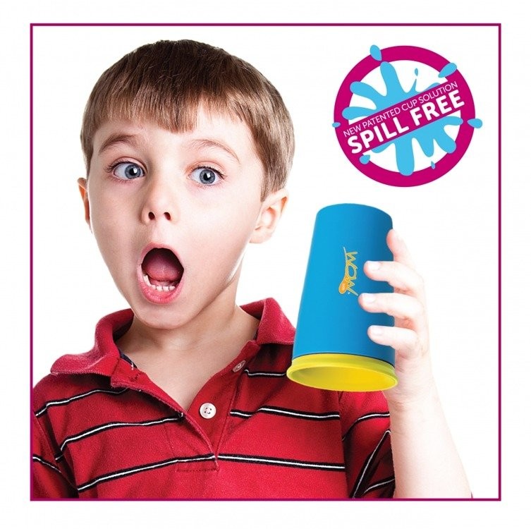 WOW, Kids Kubek niekapek 360 st. różowy