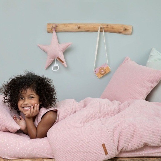 Little Dutch, Bawełniany ręcznik Pure pink Little Dutch, Bawełniany ręcznik Pure pink