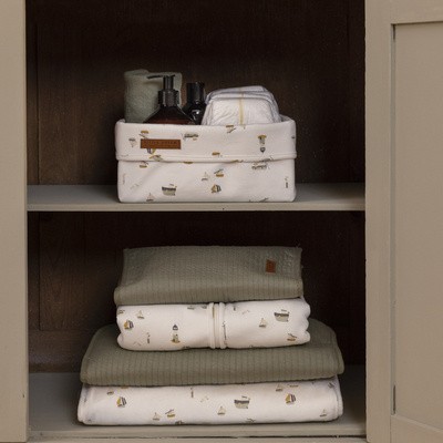 Little Dutch, Otulacz 120 x 120 cm Sailors Bay White Little Dutch, Otulacz 120 x 120 cm Sailors Bay White