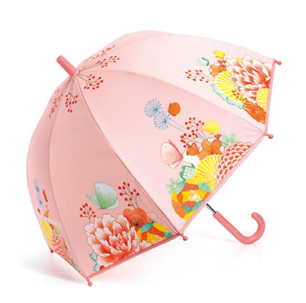 Djeco, Parasol przeciwdeszczowy KWIATOWY OGRÓD Djeco, Parasol przeciwdeszczowy KWIATOWY OGRÓD