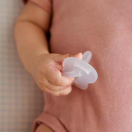 Suavinex, Smoczek 100% silikonowy fizjologiczny SX PRO 6-18M - transparentny Suavinex, Smoczek 100% silikonowy fizjologiczny SX PRO 6-18M - transparentny