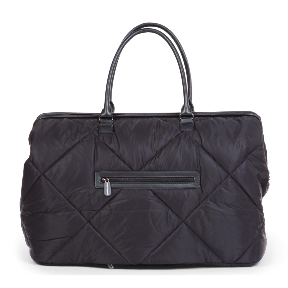 Childhome, Torba Mommy bag Pikowana Czarna Childhome, Torba Mommy bag Pikowana Czarna