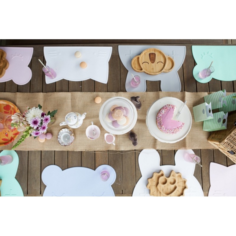 We Might Be Tiny, Silikonowa podkładka Miś, Powder Pink