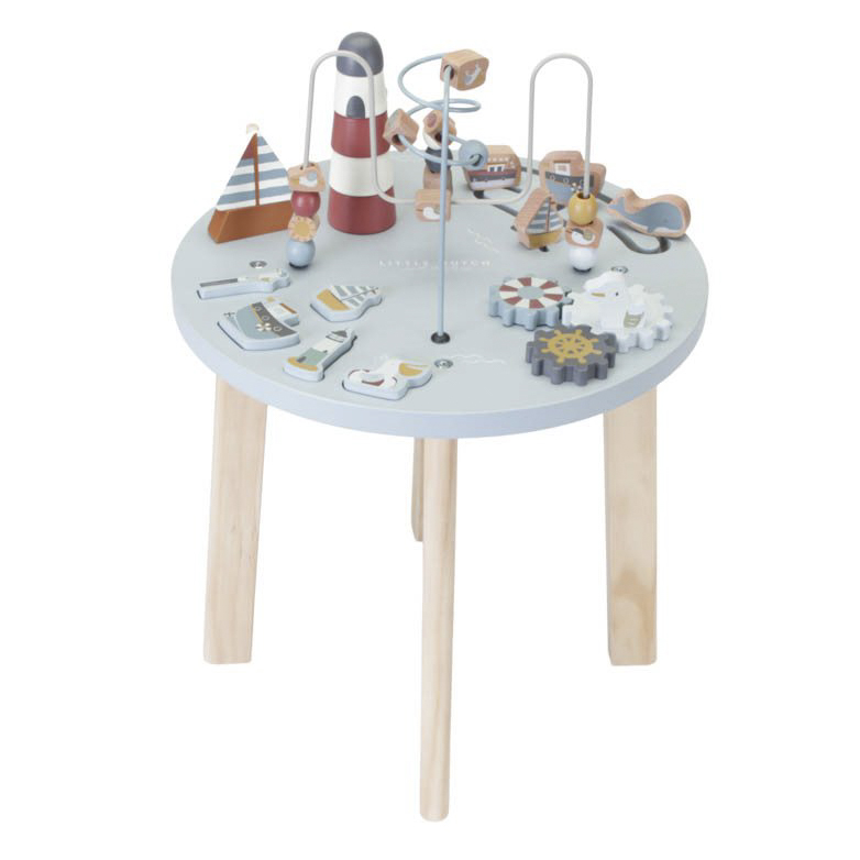 Stolik edukacyjny drewniany Little Dutch Sailors Bay
