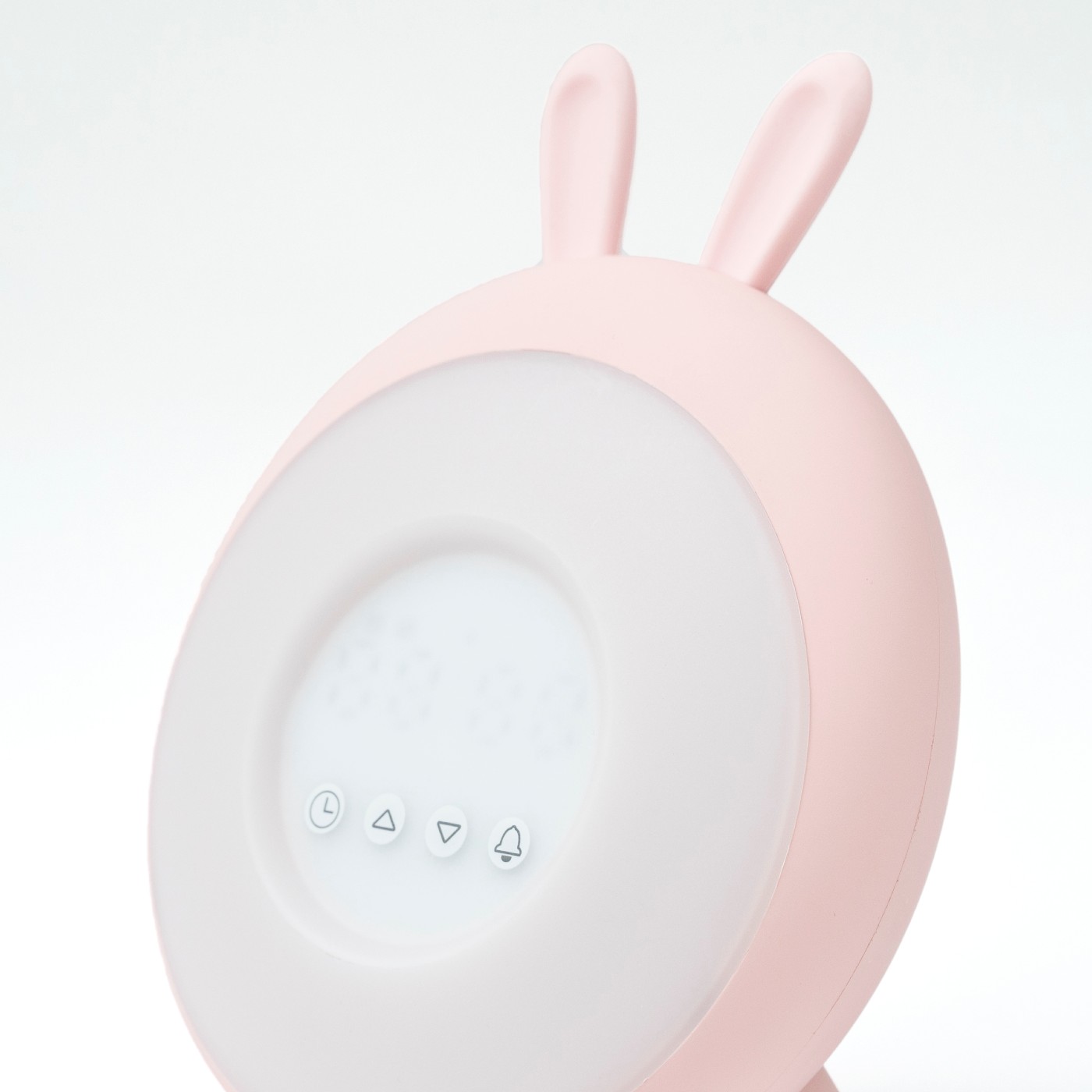 Lampka budząca światłem różowy królik