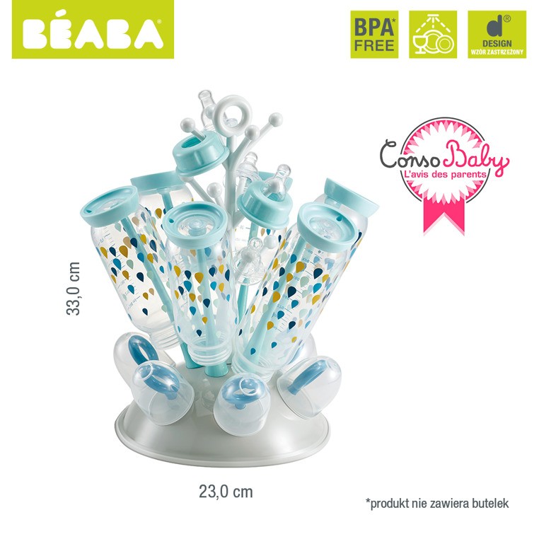 Beaba, Suszarka do butelek i smoczków blue Beaba, Suszarka do butelek i smoczków blue