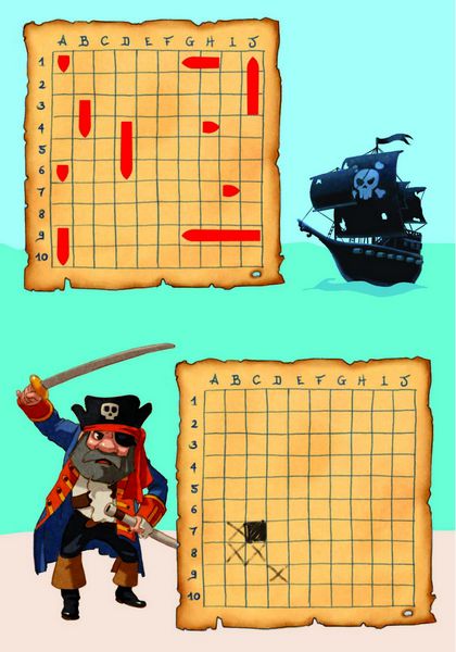 Djeco, Mini logix Statki