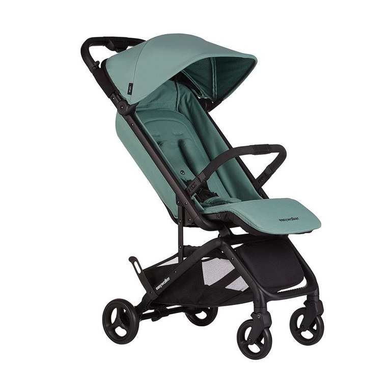 Easywalker, Miley Kompaktowy wózek spacerowy ze zintegrowaną torbą transportową Coral Green Easywalker, Miley Kompaktowy wózek spacerowy ze zintegrowaną torbą transportową Coral Green