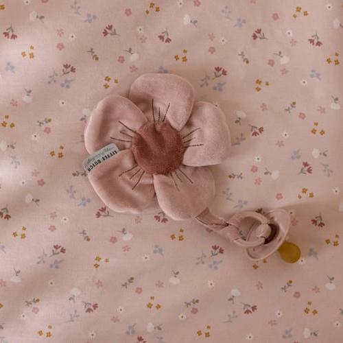 Little dutch, Lekki śpiworek bawełniany 90 cm Little Pink Flowers TOG 0,4