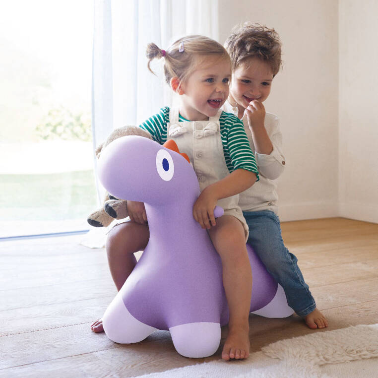 Quut ,Skoczek Hoppi Dino Lavender Quut ,Skoczek Hoppi Dino Lavender