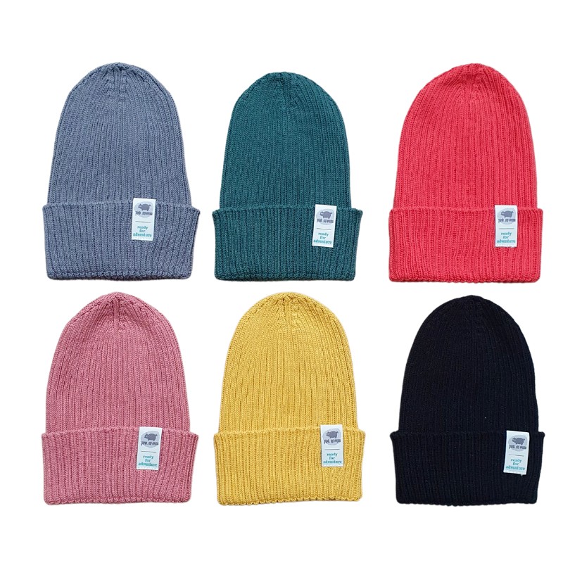 Pink no more, Czapka Beanie 0-24 miesiące Black