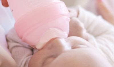 Herobility, Butelka antykolkowa Herobottle 140 ml, różowa