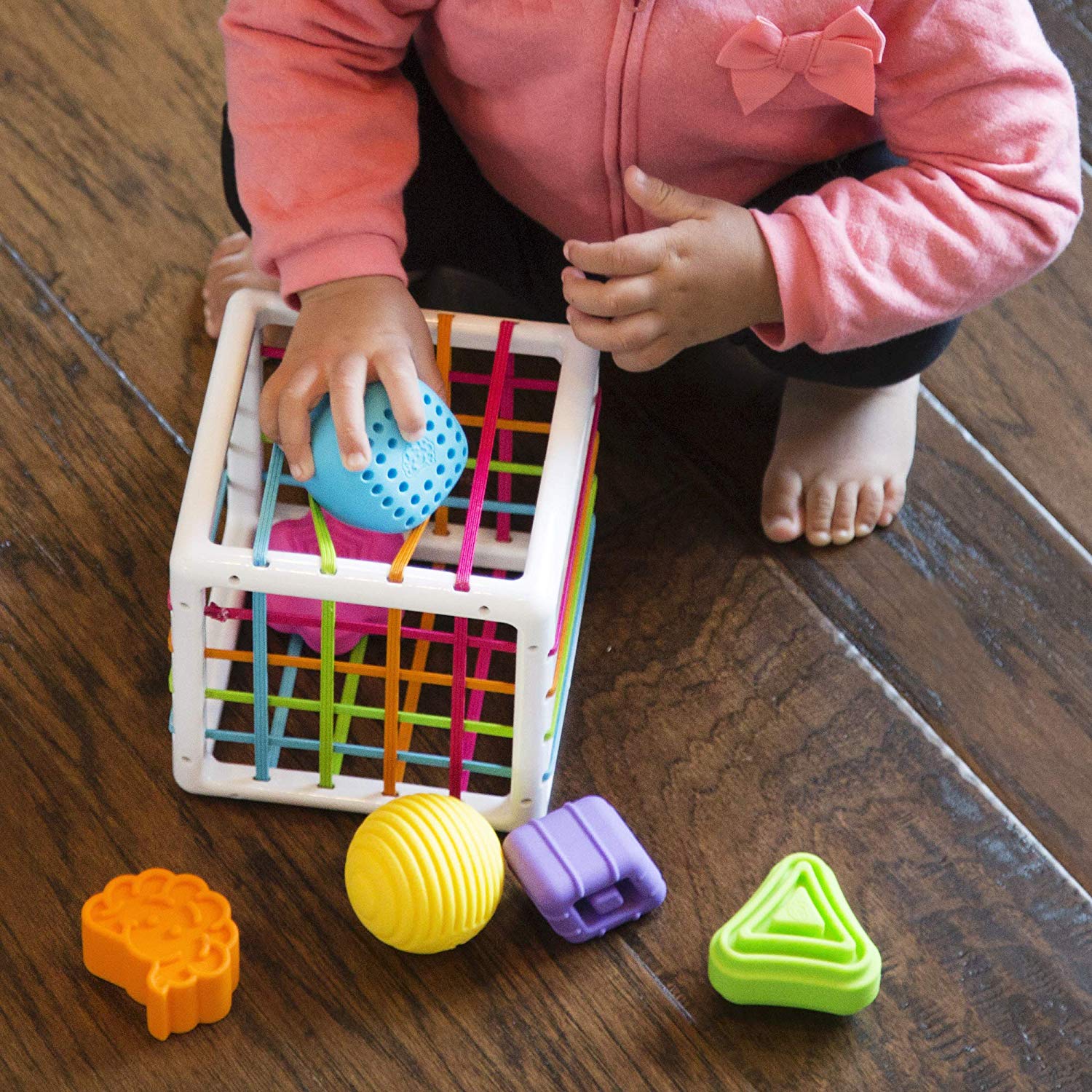 Fat Brain Toy, Elastyczna Kostka InnyBin Fat Brain Toy, Elastyczna Kostka InnyBin
